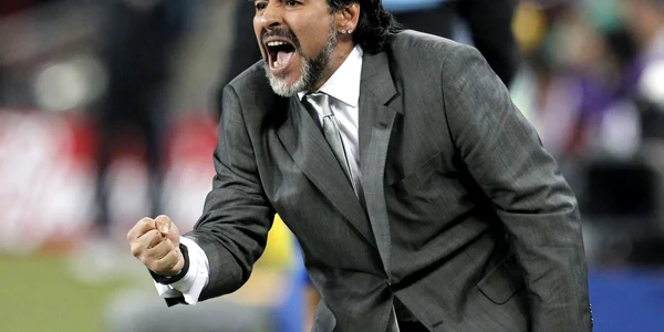 Diego Maradona a condur naţionala Argentine la Campionatul Mondial din 2010