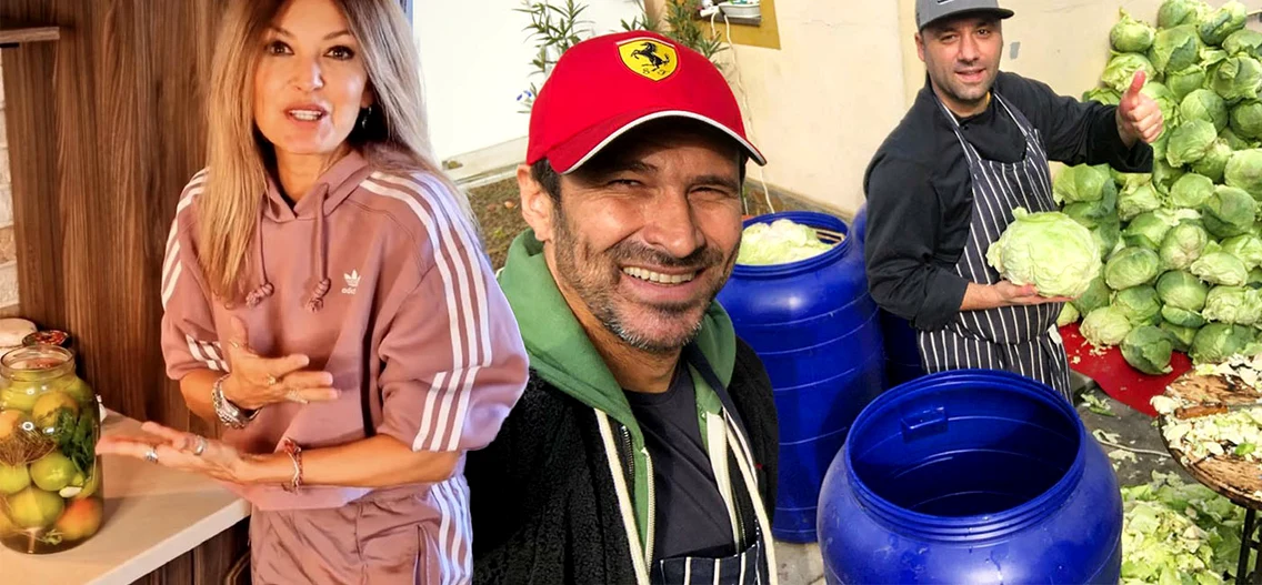 Anca Țurcașiu și Nicolai Tand prepară cele mai gustoase murături