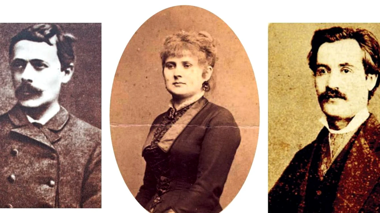 Un triunghi amoros: Caragiale, Eminescu şi Veronica Micle  Eminescu l a amenințat pe Caragiale cu moartea jpeg