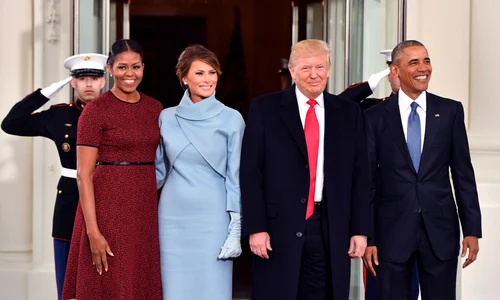 Michelle Obama Barack Melania Donald Trump GettyImages 632187060 jpg