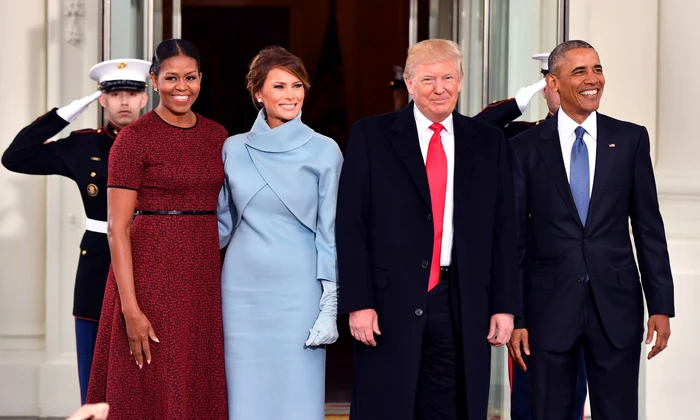 Michelle Obama Barack Melania Donald Trump GettyImages 632187060 jpg