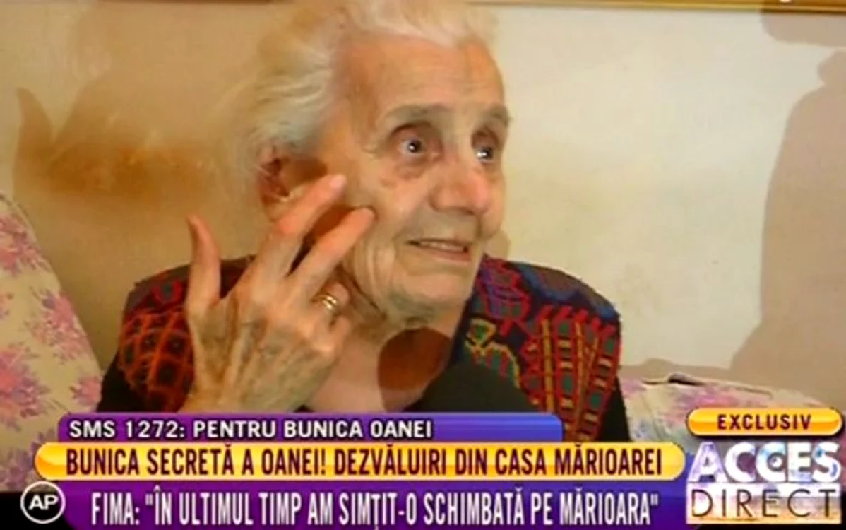 Oana Lis este foarte apropiată de bunica ei, Vasilica