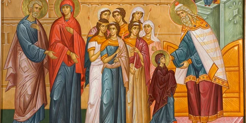 Icoana Intrarea in Biserica a Maicii Domnului  Sursa foto shutterstock 1421462444 jpg