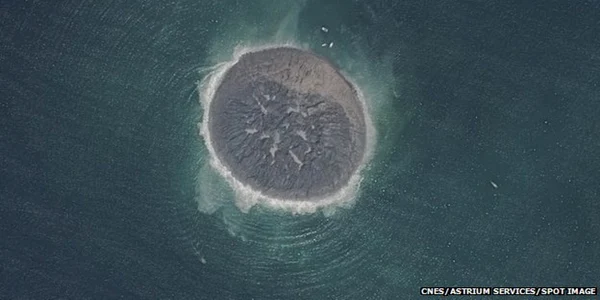 Insula din Pakistan vazuta din satelit FOTO NASA