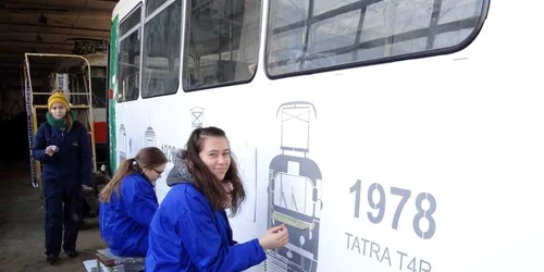 „Tramvaiul Tramvaiului“ de la Iaşi FOTO Tramclub