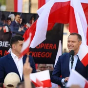 George Simion si Karol Nawrocki FOTO Profimedia