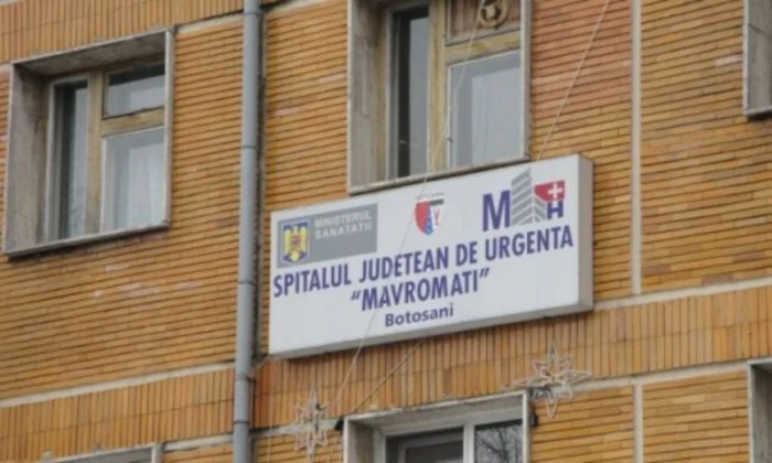 Bărbatul s-a sinucis într-un salon al Spitalului Judeţean FOTO botosaneanul.ro