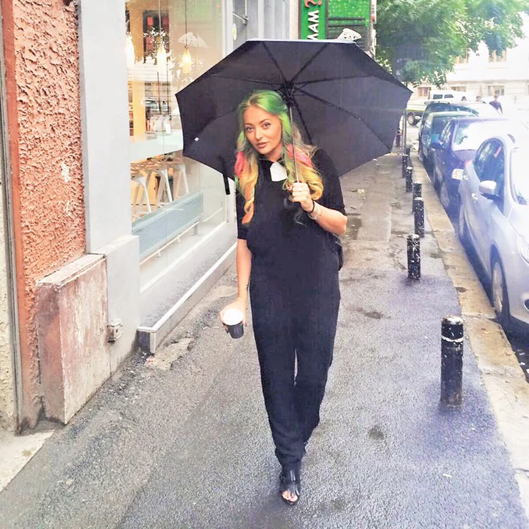 Şi Delia s-a răcorit ieri când a ieşit la plimbare
