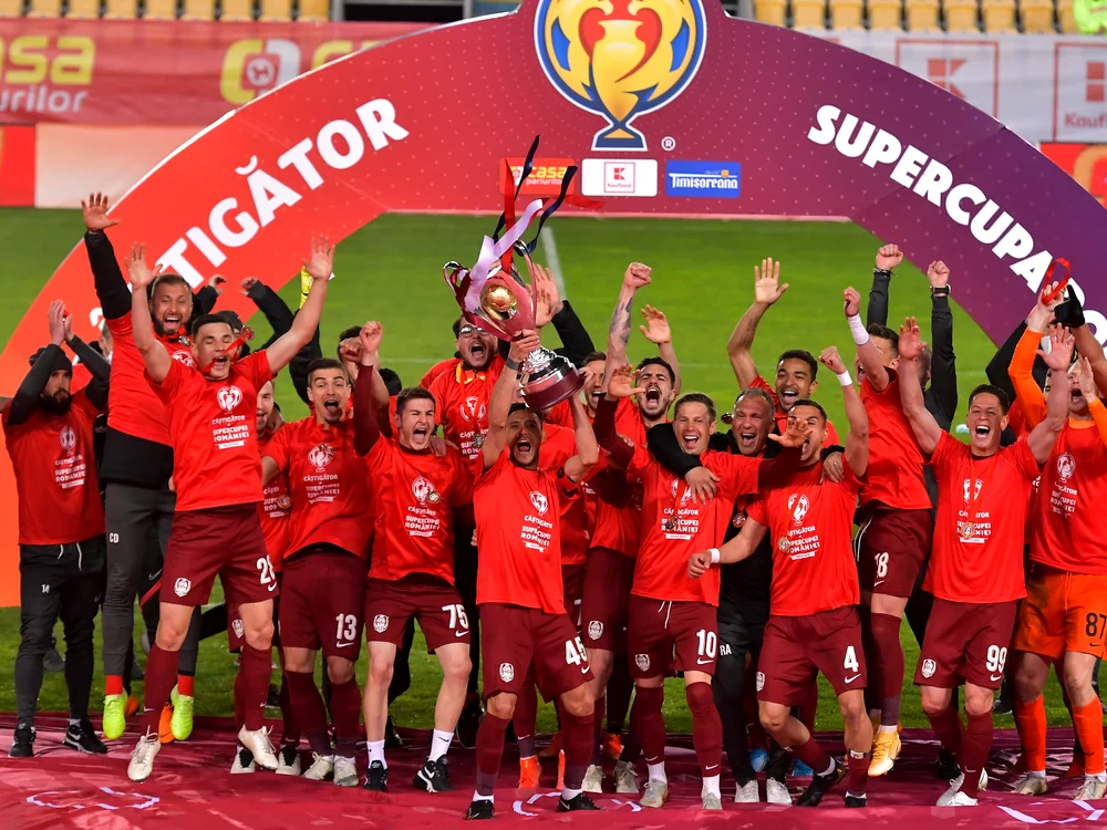 Clujenii s-au obișnuit să câștige trofeeFoto: sportpictures.eu