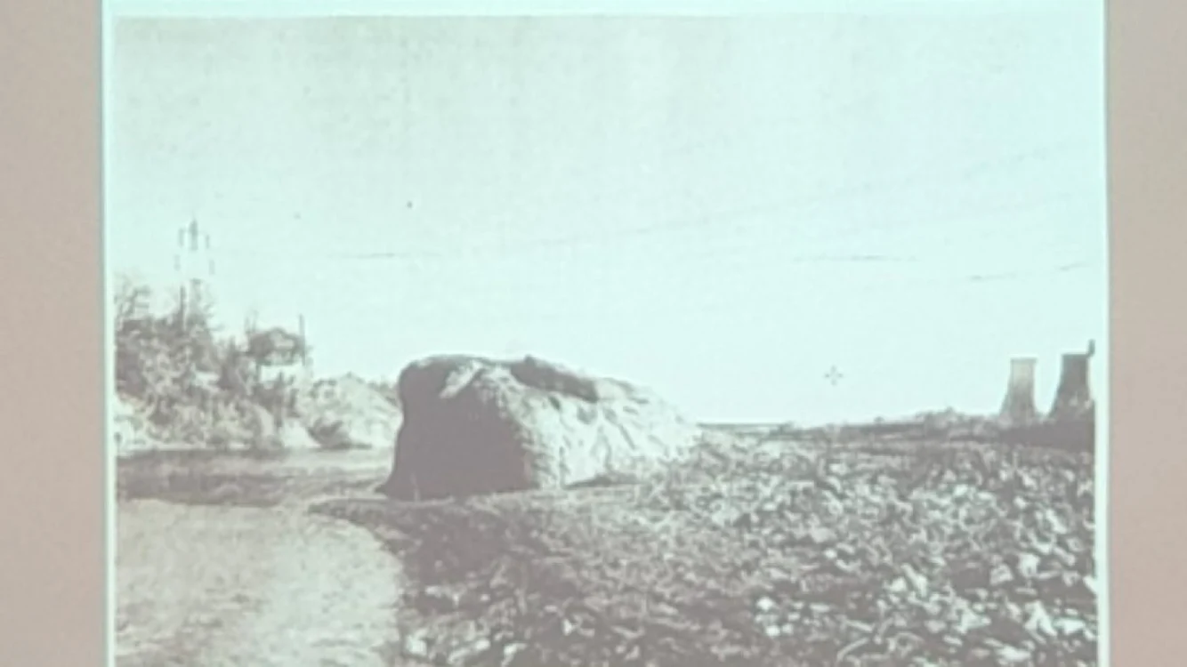 Stânca de pe râul Trotuş FOTO Lucian Bogdănel