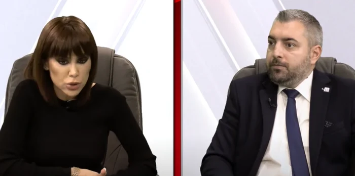 Denise Rifai și Sebastian Popescu/FOTO captură video