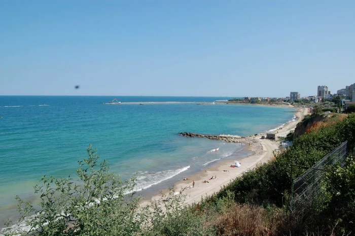 Plaja litoral nisip Marea Neagră Constanţa - cum arătau plajele înainte Sursa foto DADL