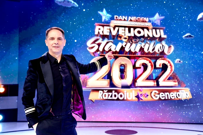 Dan Negru nu a fost lider de audiență cu programul pe care l-a prezentat de Revelion