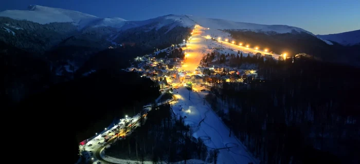 Stațiunea Straja. Foto: captură video Facebook