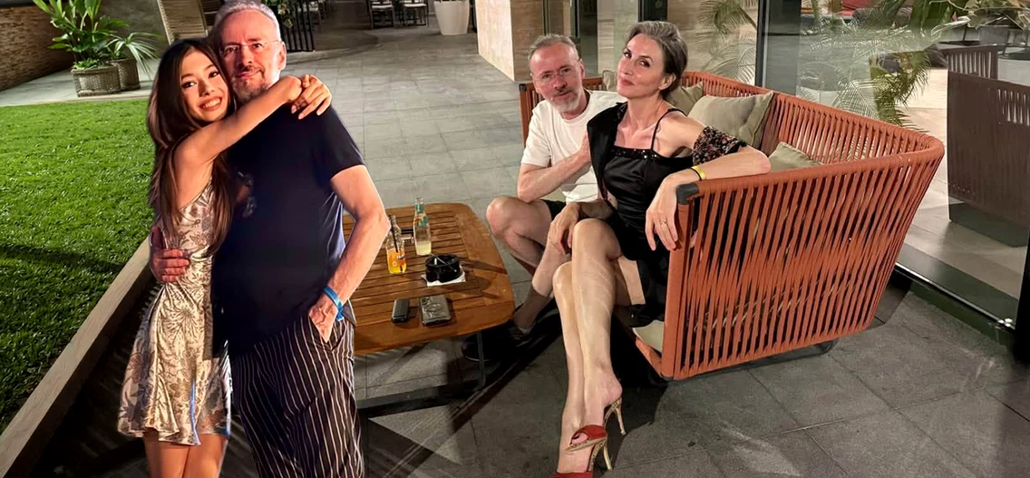 Mihai Albu se află în Bulgaria, alături de soție și de fiica ei. De data aceasta, Mikaela nu i-a mai însoțit 