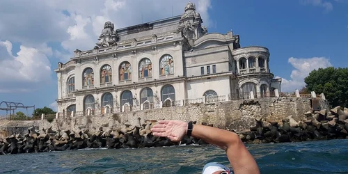 Inotatorul Avram Iancu in zona Constantei FOTO Facebook Avram Iancu