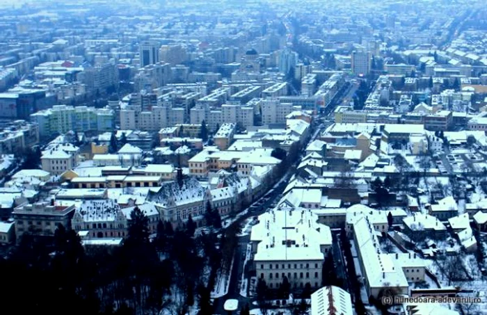 Deva se numără printre oraşele în care au fost solicitate cele mari fonduri UE. FOTO: Daniel Guţă.