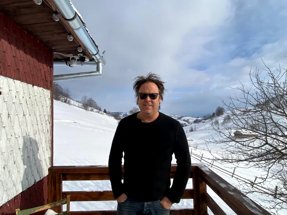 Charlie Ottley la Șirnea FOTO arhiva personală