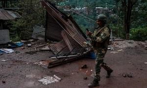 India și Pakistanul continuă ostilităție de a lungul Liniei de control din Kashmir FOTO Profimedia jpg