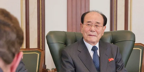 Kim Yong Nam, fostul președinte al Adunării Supreme din Coreea de Nord, a murit foto X @JucheMaxing