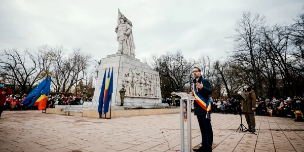 Ceremonie de 1 decembrie de la Timişoara
