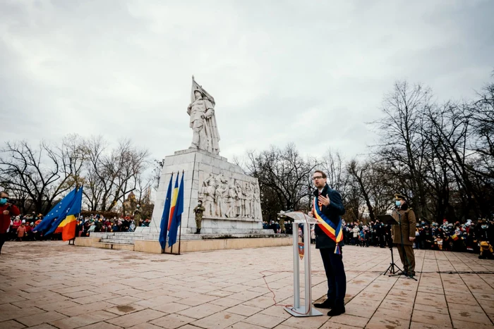 Ceremonie de 1 decembrie de la Timişoara