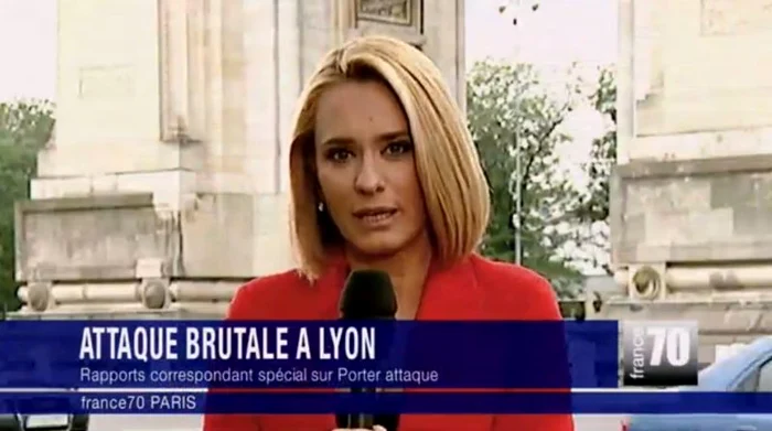 
    Andreea Esca relatează cazul în limba francezăfoto: captură video  