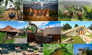 Parcuri de distracție desprinse parcă din basme în România Foto Colaj