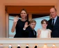 Prințul Albert de Monaco, Prințesa Charlene și copiii captivați de sărbătoarea Sfântului Ioan