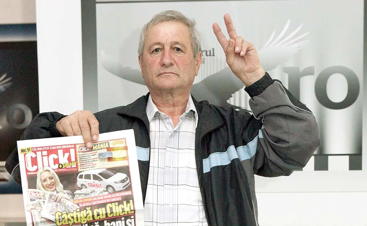 
    Gigel Beznea a câştigat 300 de lei cu Click!  