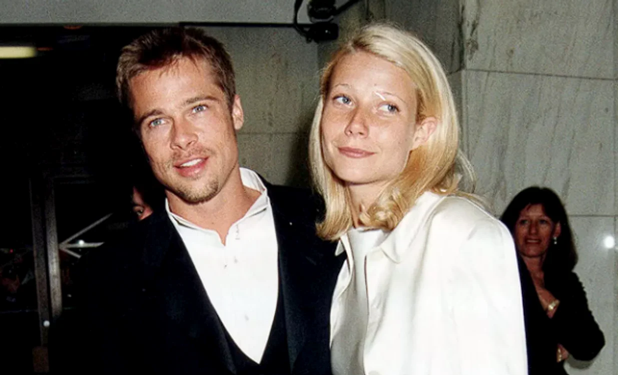Gwyneth Paltrow și Brad Pitt