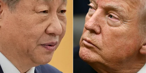 Xi Jinping și Donald Trump FOTO AFP