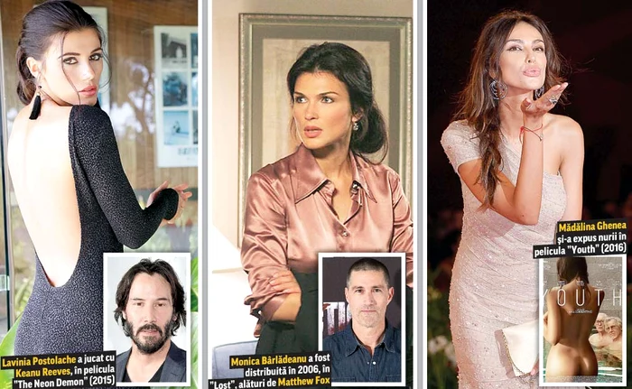 Lavinia Postolache, Catrinel Menghia, Mădălina Ghenea şi Ana Ularu au primit roluri de fete sexy şi fatale, dar şi de cercetătoare