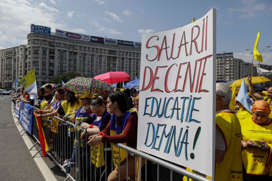 Mâine ar loc un nou protest. Marius Nistor: Nu poate stabili niciun ministru ce este acceptabil pentru profesori
