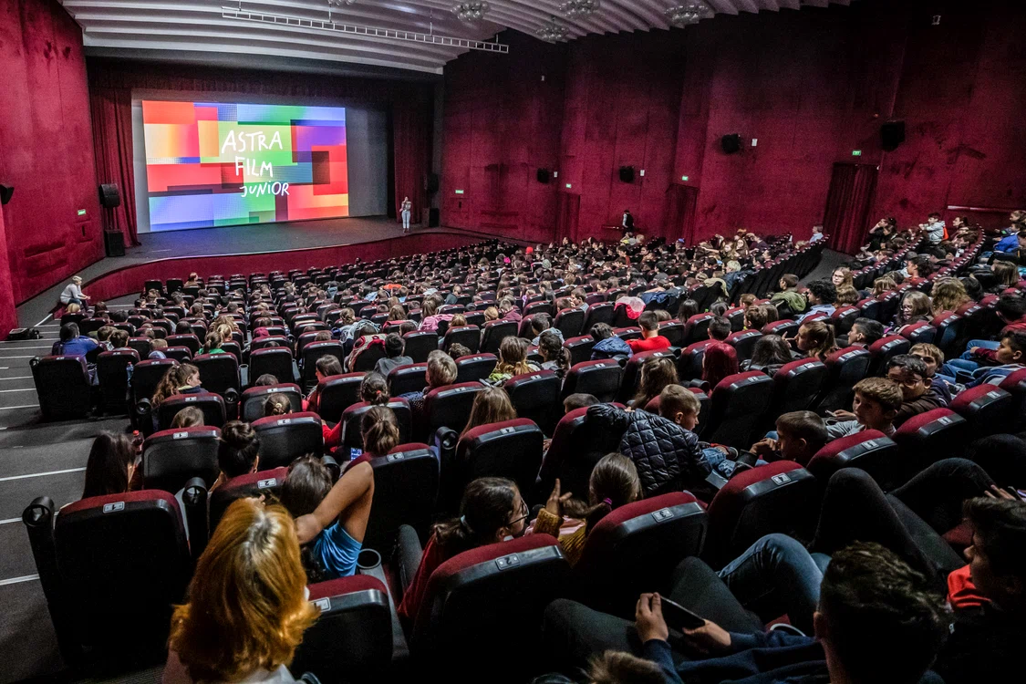 Săli de cinema mereu pline la Astra Film Junior. FOTO: Astra Film Festival