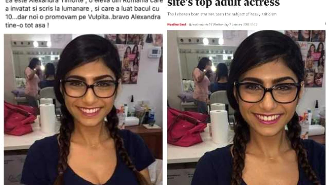 Vedeta porno Mia Khalifa a fost prezentată de un politician drept o tânără eminentă. Captură / Turdanews