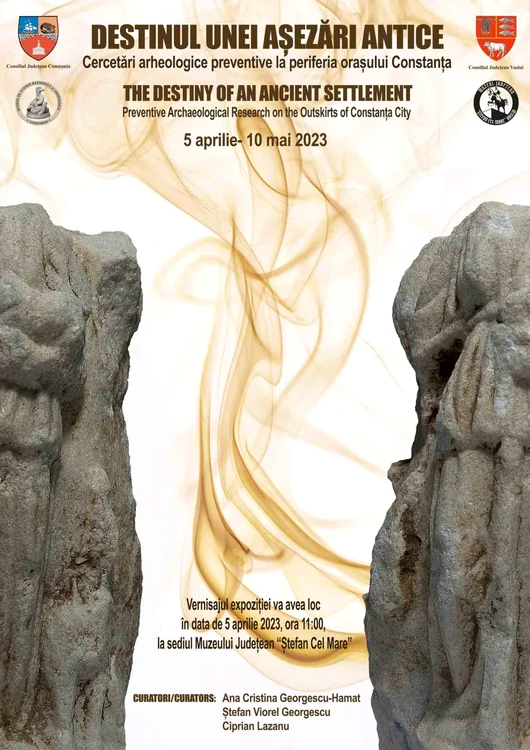 Expoziția „Destinul unei așezări antice”, la Muzeul Județean Ștefan cel Mare din Vaslui (foto: Muzeul de Istorie Națională și Arheologie Constanța)