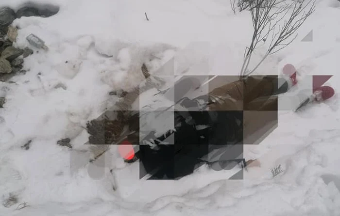 Ucrainean mort FOTO Ziarul de Maramureș
