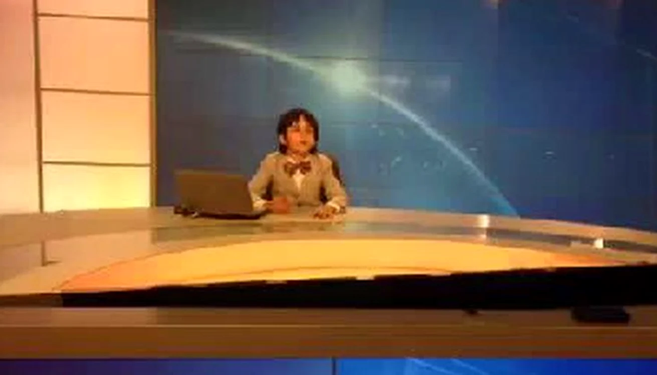 Edan Piţurcă la pupitrul Ştirilor Pro TV