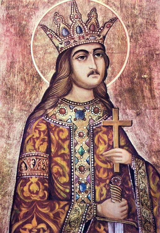 Reprezentare religioasă a voievodului moldovean. FOTO: Wikipedia