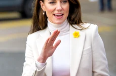 Kate Middleton în alb, Profimedia jpg