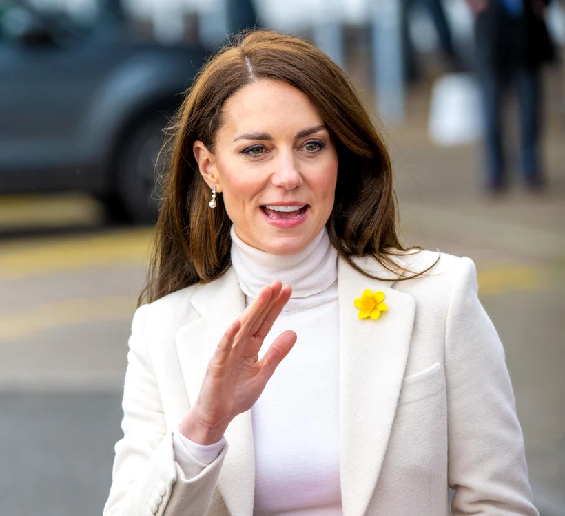 Kate Middleton în alb, Profimedia jpg