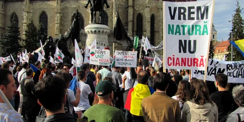 proteste rosia montana cluj