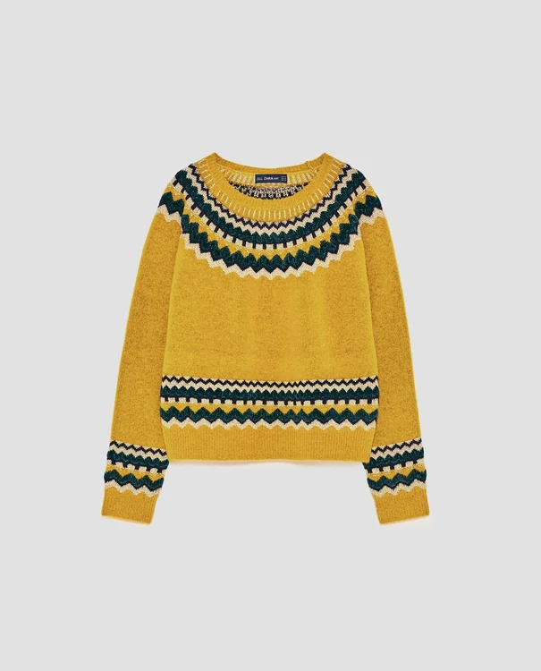 Pulover cu detalii, ZARA, 149,90 LEI jpg jpeg