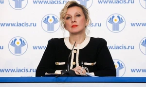 Maria Zaharova foto Amabasada Rusiei în România jpg