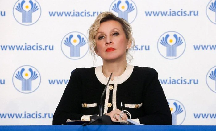 Ministerul rus de Externe Maria Zaharova FOTO: Ambasada Rusiei în România