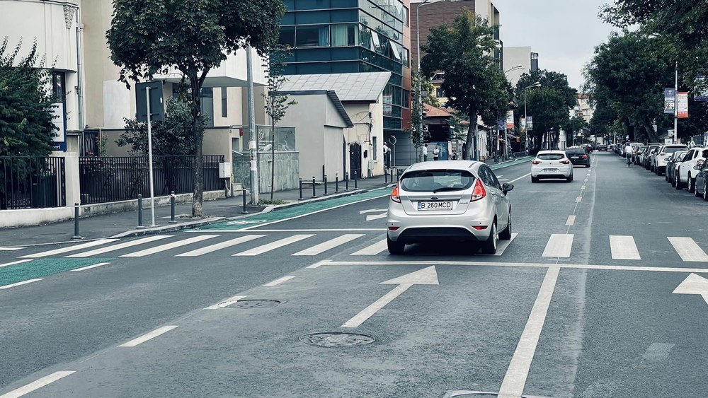 Sens unic pe Calea Floreasca și strada Radu Beller din Capitală.  De când intră în vigoare modificarea