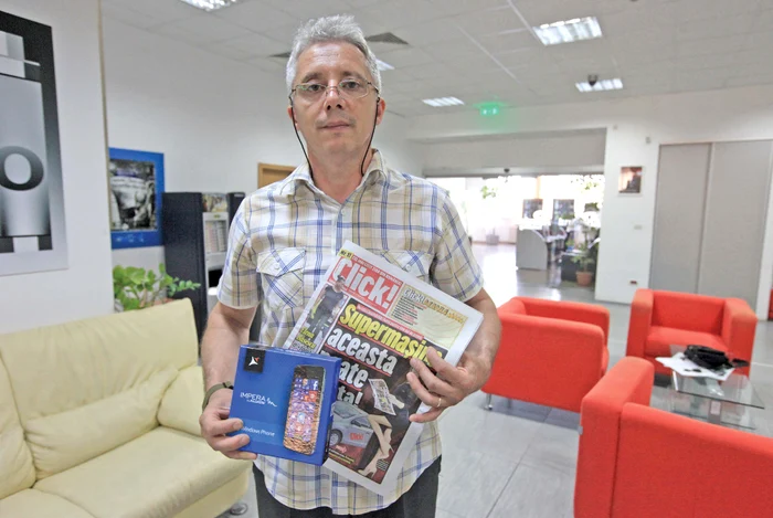 Marian Geantă a plecat acasă cu telefonul AllviewFoto: Click!