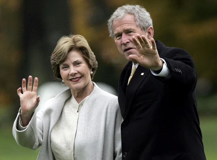 Laura şi Gerorge W Bush