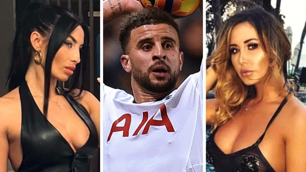 Kyle Walker, susținut la Euro 2024 și de soție, și de amantă. Oamenii de ordine nu le lasă să se apropie una de alta